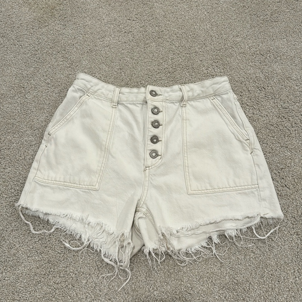 Free People high waisted shorts